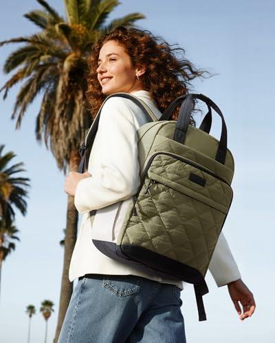 LOVEVOOK Puffer Quilted Backpack
