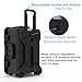 Regetek Waterproof Hard Case, 23 x 17 x 11.5 Inch, Rolling Case with Wheels/Customizable Foam, camera, electronic tool, Equipment Travel Storage, Shockproof, TSA Friendly, Inner 19.6