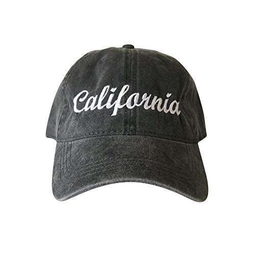 USmania California State Cap Dad Hat Dad Cap (Black)
