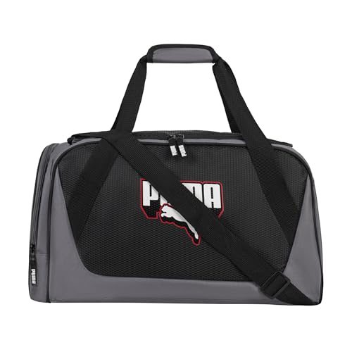 PUMA Form Factor Duffel Bag Black Cool Dark Grey Red One Size - image 2