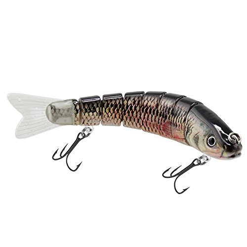 Poisson prédateur brochet et wells traqués avec ce set de 5 leurres spinnerbait