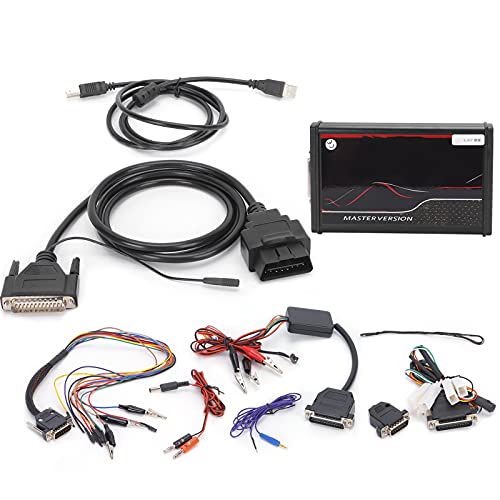 Akozon OBD2 Tuning Kit, EU Online OBD2 ECU Tuning Kit für KESS 5.017 V2.8 Auto LKW Diagnosewerkzeug Kein Token Auto Fehlerdetektor