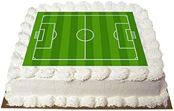 A4 Football Pitch Fondant Icing Sheet Cake Topper Edible Icing