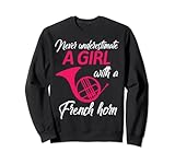 Photo Gallery mai sottovalutare una ragazza francese corno musicista donna regalo felpa Photo Gallery mai sottovalutare una ragazza francese corno musicista donna regalo felpa