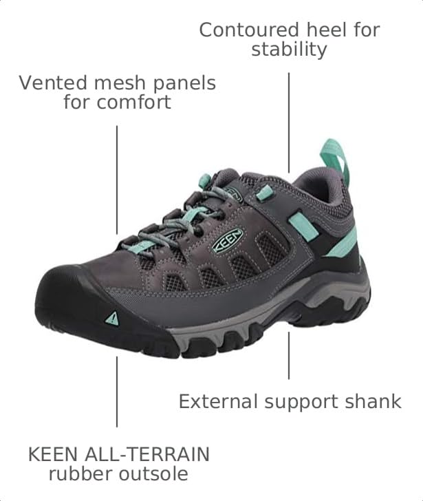 Image of KEEN Womens Targhee Vent Low Height BreathableHiking Shoes