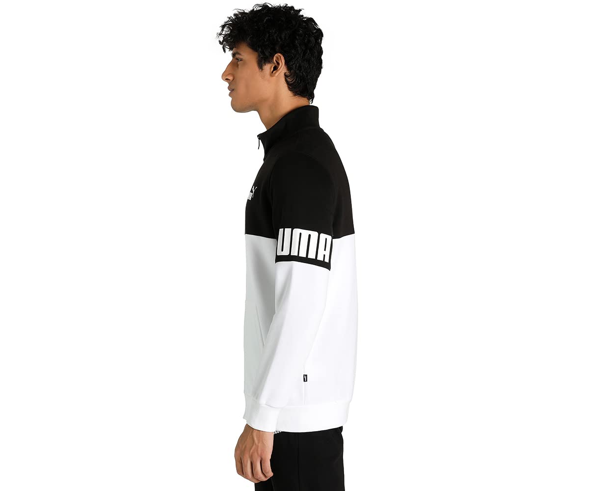 PUMA Puma Power Colorblock Suit Fl Cl Tuta in poliestere Uomo (Pacco da 1)