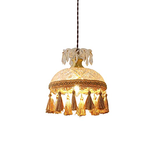 Lampe de chevet romantique à suspendre dans un salon ou hôtel