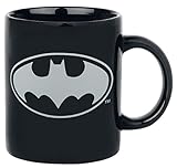 Classic Batman Ceramic Coffee Mug - Glow in the Dark Batman Logo