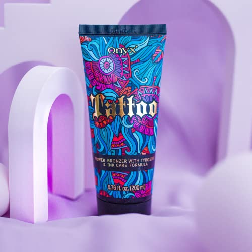 Onyx Tattoo Tanning Lotion Fade Protection Ink Care Formula For Indoor & Outdoor #TOP3