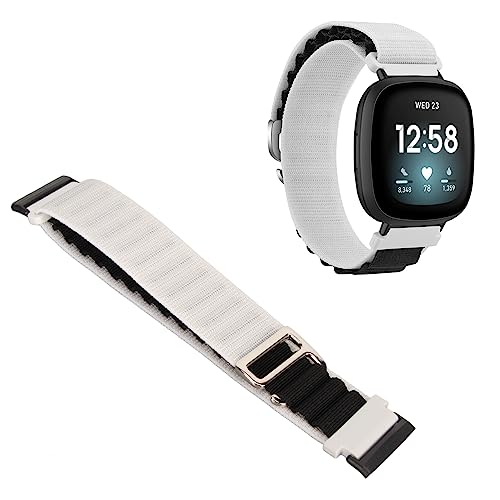 Correa de nailon elástico para reloj Fitbit Versa