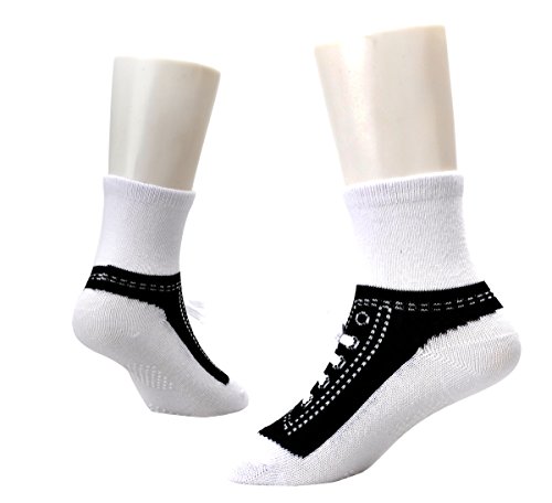 image for EPEIUS Baby Boys Non Skid Socks Like Shoes Infants and Toddlers Non-Sl