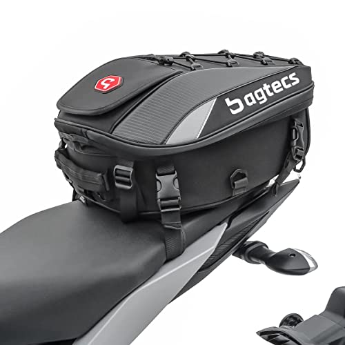 Sacoche de Selle Moto Extensible 20-30Ltr Noir Bagtecs X30