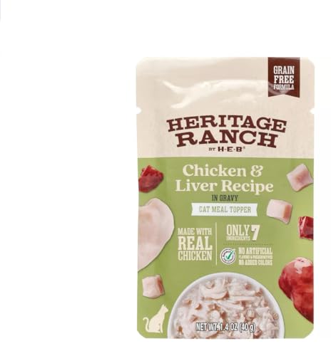 Heritage Ranch Cat Meal Topper in Gravy (1.4, Chicken & Liver)