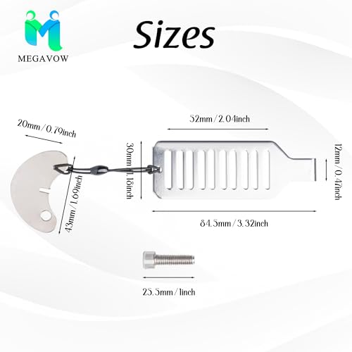 MEGAVOW Security Portable Door Lock Without Drilling, Portable Door Lock - Image 2
