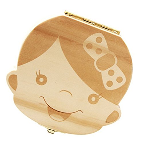 Baby Teeth Save box organizer, Aitsite in legno