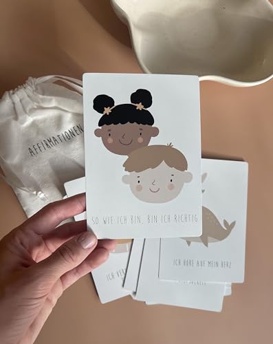 The Life Barn Affirmation Cards for Children 20 Designs for Positive Beliefs Mindfulness, Self-Esteem Strengthening School - Image 4