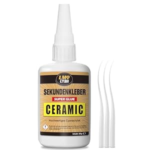 LMQ Lash SG-C-25 Sekundenkleber für Keramik 25g