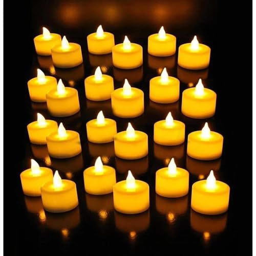 Bougies chauffe-plat LED sans flamme pour éviter les risques d'incendie