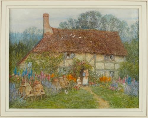 Tableaux imprimer affiche un cottage du Surrey Helen Allingham habiller mur vide 60x90