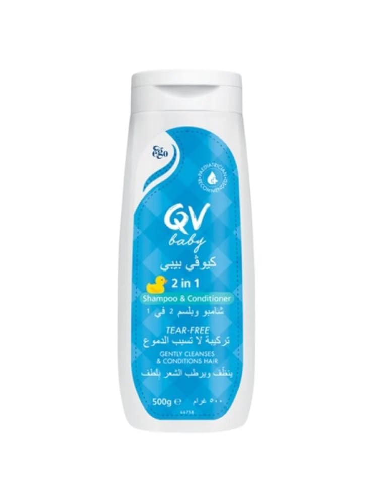 QV Baby 2 in 1 Shampoo and Conditioner 500 ml