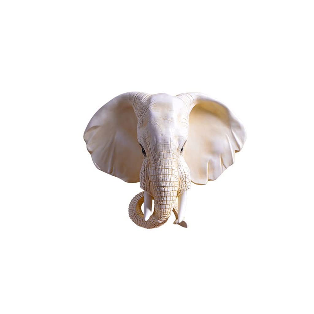 Décoration murale éléphant en relief pour salon et chambre