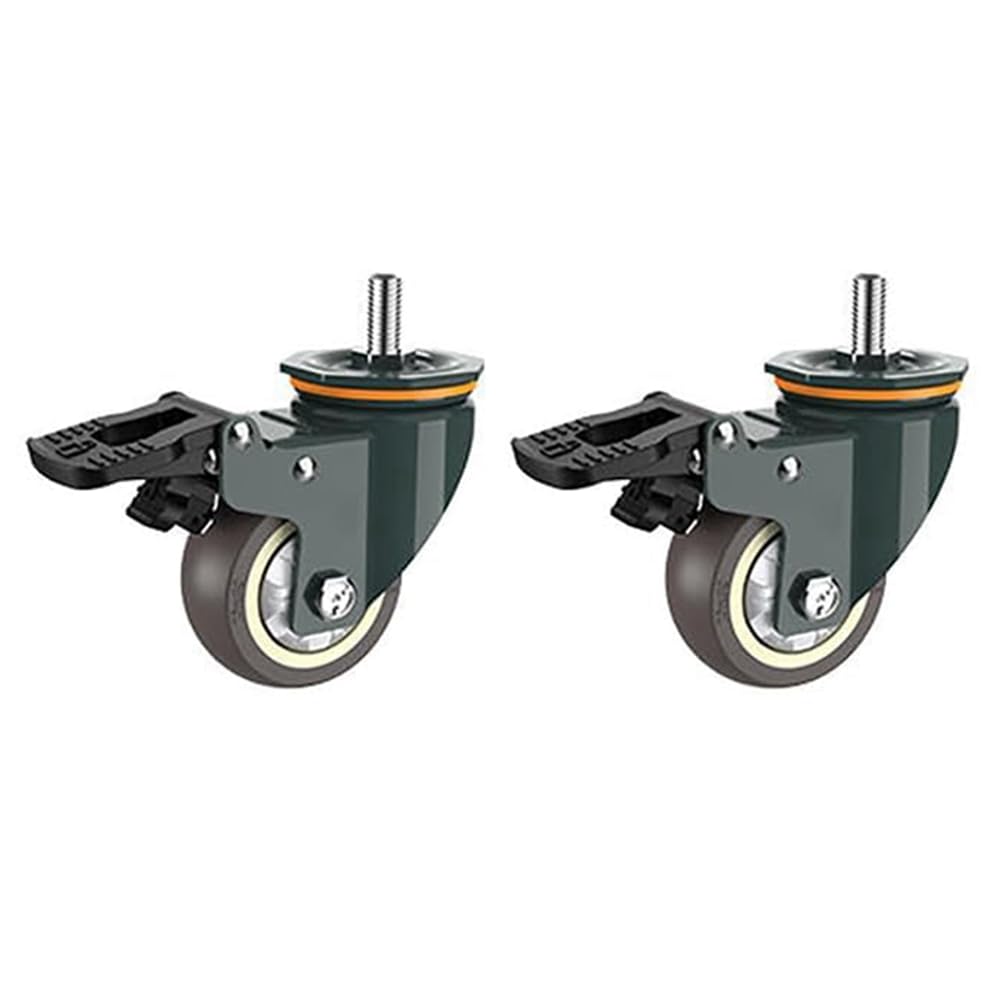 Roulettes ChargeElevée Pivotant 75mm