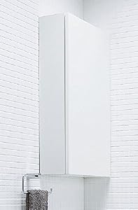 LIXIL(リクシル) INAX トイレ用 サイドミドルキャビネット ホワイト TSF-106U/WA