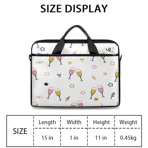 Laptop Bag 13-15 Inch Laptop Sleeve Case for Men Women Briefcase Messenger Bag Computer Shoulder Bag for Travel Work2
