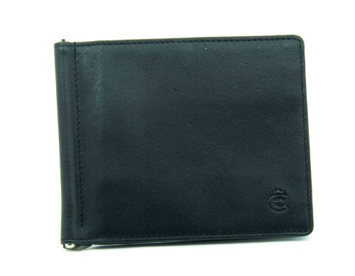 Pince à billets Esquire 251110 noir l'excellence du cuir pour homme