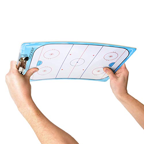 Gosports Hockey Coaches Boards - 2 Sided Premium Dry Erase Clipboards #TOP4
