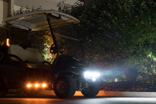 Clubrally Club Car Precedent Led Head Light With Bumper Electric Replacement Or Upgrade For 2004-Up Golf Cart #TOP1