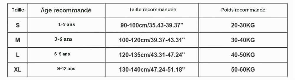 Gilet de sauvetage pour fille 2026 - Pour piscine, plage, activités de plein air - Pour enfants de 1 à 12 ans