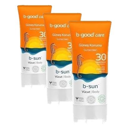 Vücut Güneş Kremi Spf30 plus 150 ml (3 paketi)