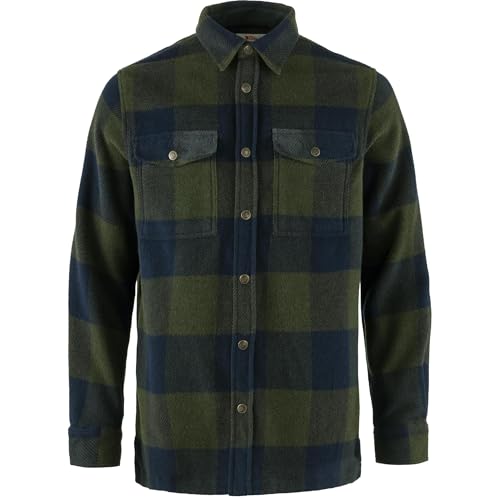 Chemise Canada Fjällräven Homme : surchemise chaude en laine pour l'hiver