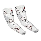 Hcpwzrf Calling All Nurses Blood Pressure White Cooling Arm Sleeves Upf 50+ | Stretchable Compression Sleeve For Men & Women | Lightweight Sleeves For Golf, Running