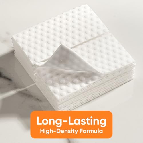 Image of Superio High Density Miracle Eraser Sheets - 48 Count - Extra Durable Cleaning Pads with Convex Dots for Heavy Duty Cleaning