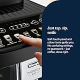 De'Longhi Magnifica Evo, Bean to Cup Coffee and Cappuccino Maker, 1450 watts, 250g bean container, 1.8L water container, ECAM292.81.B, Plastic, Black - Image 5