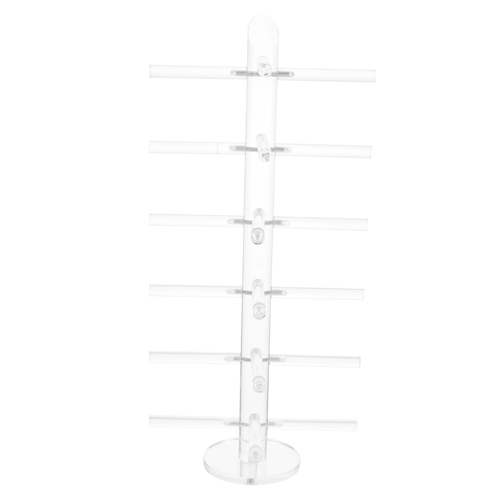 Estante Transparente para Gafas de Acrílico Estructura Sólida y Diseño Simple para Organizar Gafas de Sol en Tienda o Uso Personal