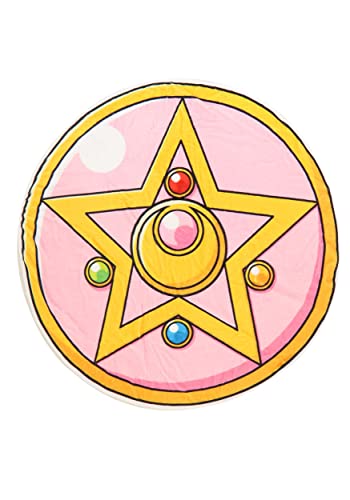 Fun Costumes Sailor Moon Crystal Star Compact Fleece Blanket Print Image of Iconic Crystal Star Compact, 54' Diameter