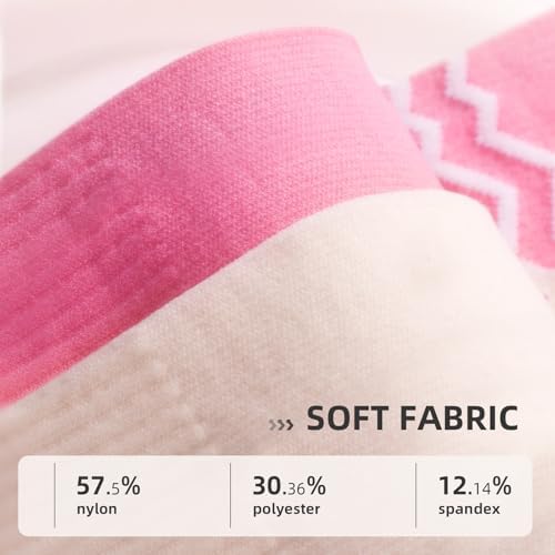 Pregnancy Compression Socks for Women 15-20mmHg, 2Pairs Maternity Compression Stocking for Swelling Circulation Long Standing - 3