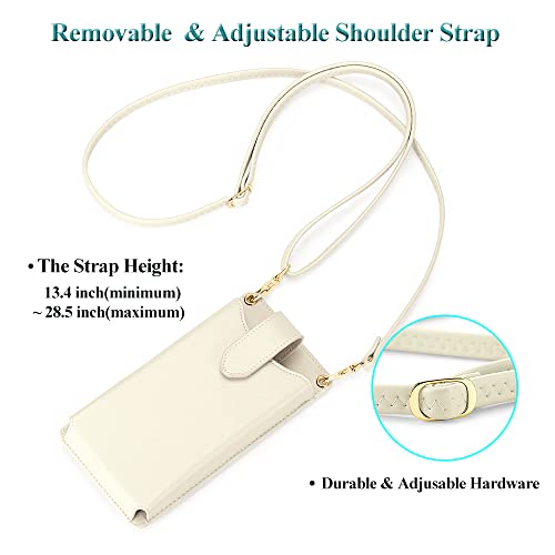 Image of Peacocktion Small Crossbody Cell Phone Purse for Women, Lightweight Mini Small Crossbody Bags for Women with Card Slots
