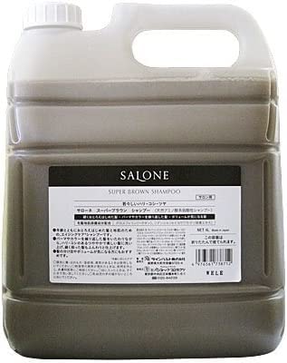 Amazon | サローネ スーパーブラウン シャンプー 4000ml | ノー