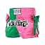 Pink Green Bow