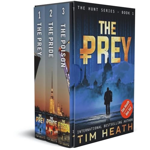 Tim Heath Thriller Boxset V: The Hunt Series 1-3 Audiolibro Por Tim Heath arte de portada