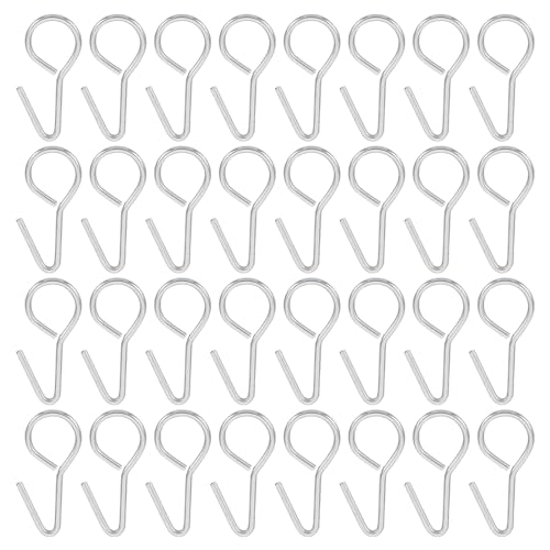 FAVOMOTO 100 stuks S haken ringen auto interieur installeren stoelovertrekken haken zetel afdekking sluiting voor auto