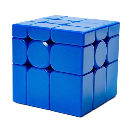 Image of MoYu Mirror Blue 3x3 V2 Magnetic Shape Mod Puzzle | UV Coated Glossy Finish & Speed Design | Enhanced Stability, Anti-Pop Mechanism & 20 Corner Cutting