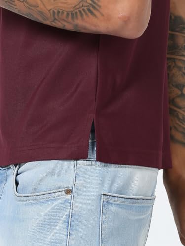 Image of STELLERS Men's Premium Polo T-Shirt Wrinkle Free Quick Dry Soft and Feather Touch Feel Regular Fit