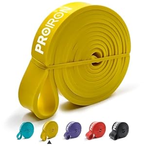 PROIRON Resistance Bands & Pull Up Bands – Heavy Duty Rubber Loop Band for Men & Women Fitness – Muscle Strength Training – Assist Pull Ups & Gym Exercise – 2080mm Long