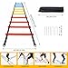 YGORTECH Soccer Training Equipment Set - 20FT Agility Ladder, Running Parachute, Speed and Agility Training Equipment for Indoor/Outdoor Practice Colorful Ladder