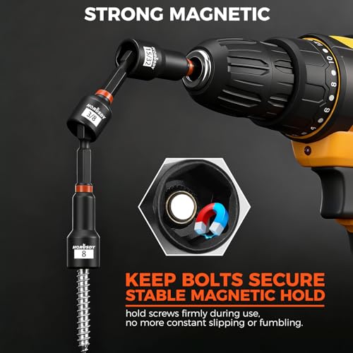 Upgraded 79-Piece Magnetic Impact Nut Driver Set